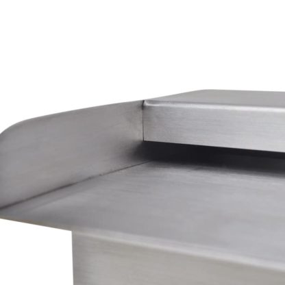 Suorakulmainen vesiputous suihkulähde ruostumaton teräs 30 cm - Image 6