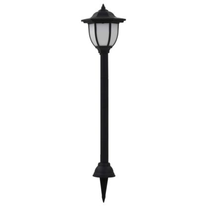 Ulkoaurinkokennovalaisimet 6 kpl LED musta - Image 3