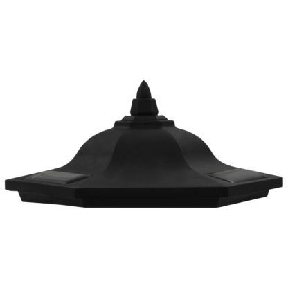Ulkoaurinkokennovalaisimet 6 kpl LED musta - Image 9