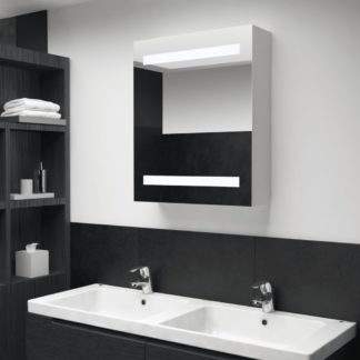 LED kylpyhuoneen peilikaappi 50x13,5x60 cm
