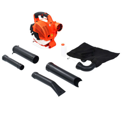 3-in-1 Bensiinikäyttöinen lehtipuhallin 26 cm³ oranssi - Image 3