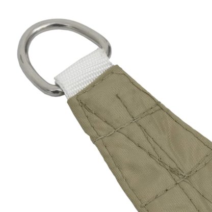 Aurinkopurje Oxford-kangas kolmio 3x4x5 m beige - Image 4
