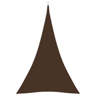 Aurinkopurje Oxford-kangas kolmio 4x5x5 m ruskea
